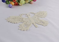 Chemical Embroidery Lace Applique Patches For Dresses Butterfly Shaped