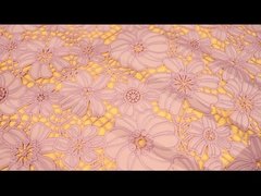 Шнурки расстворимого в воде шнура гипюра Bridal для нигерийской выравниваясь ткани