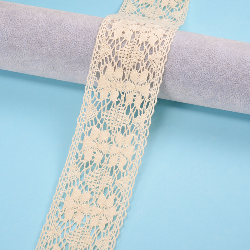 1/2 Inch Crochet Lace Ribbon Wedding Decor Package Sewing Cotton Lace Trim